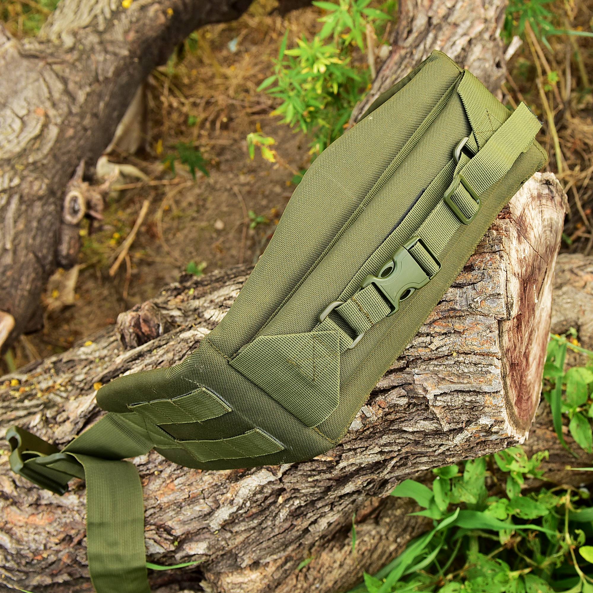 ALICE Kidney Pad Belt Kidney Strap Belt -Tactical Belt-Hip Belt For Framed Rucksack LC-2/ ALICE Pack Olive Green - Image 3