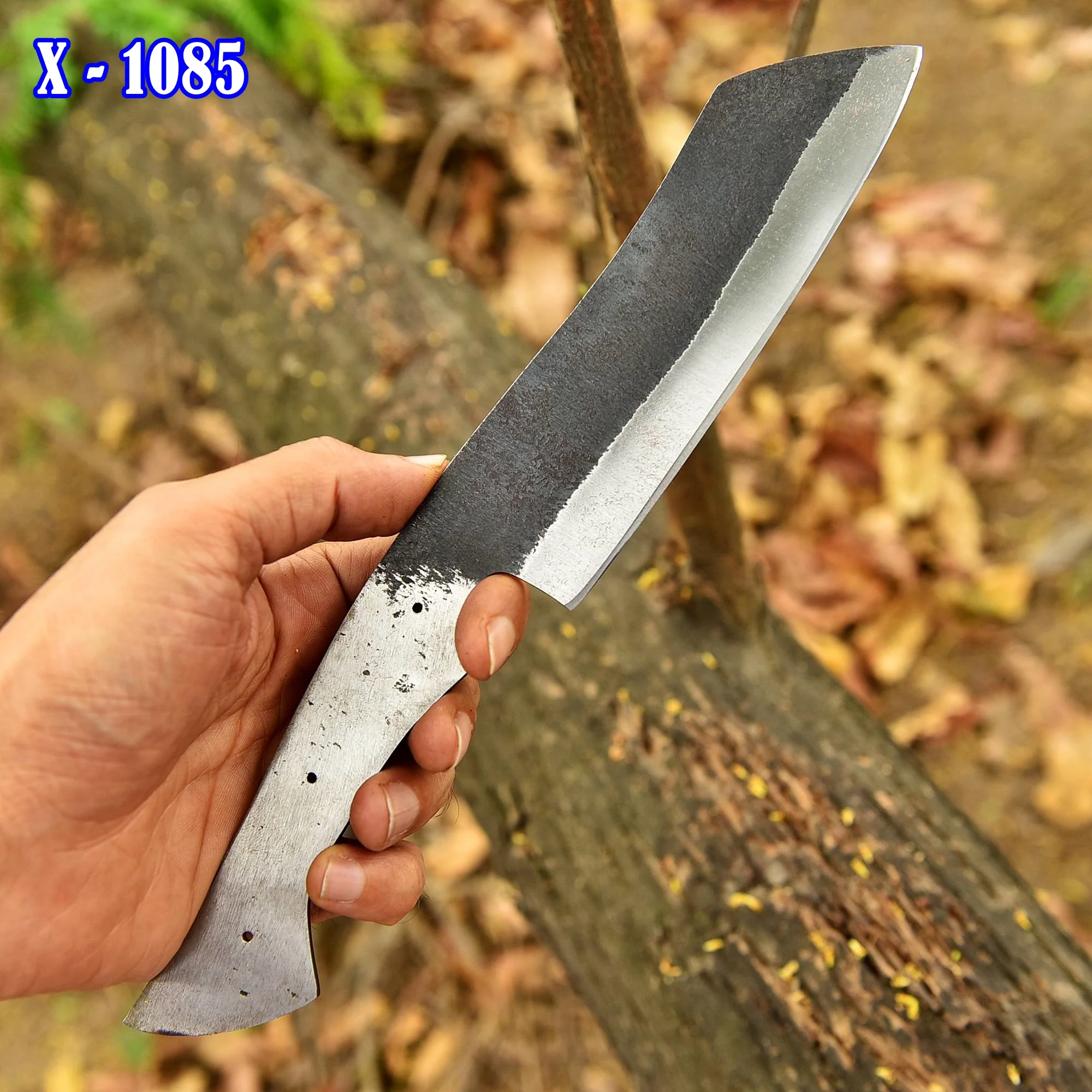 Artisan Hand Forged Carbon Steel D2 Blade Chef Knife Blade Blank - Image 3