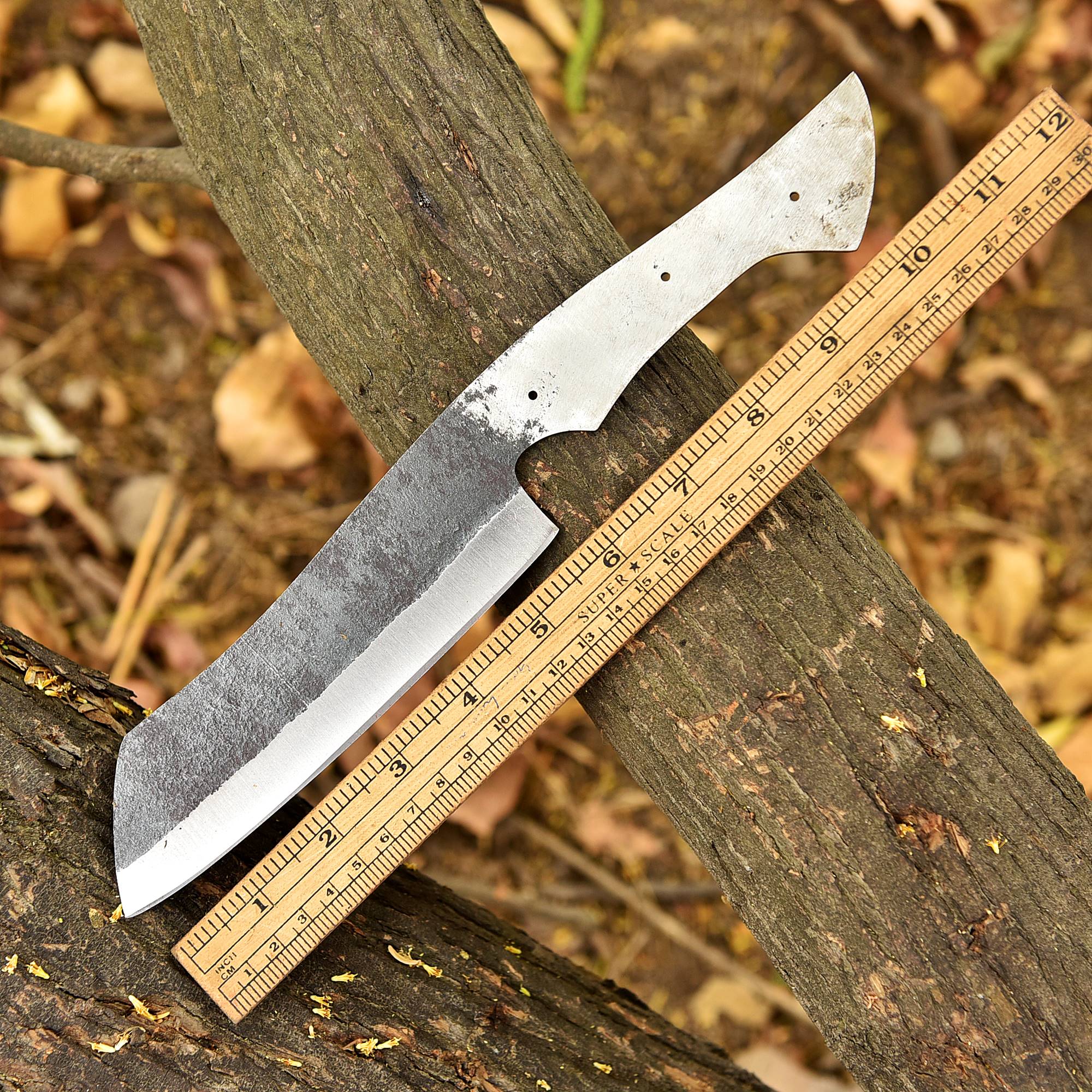 Artisan Hand Forged Carbon Steel D2 Blade Chef Knife Blade Blank - Image 4