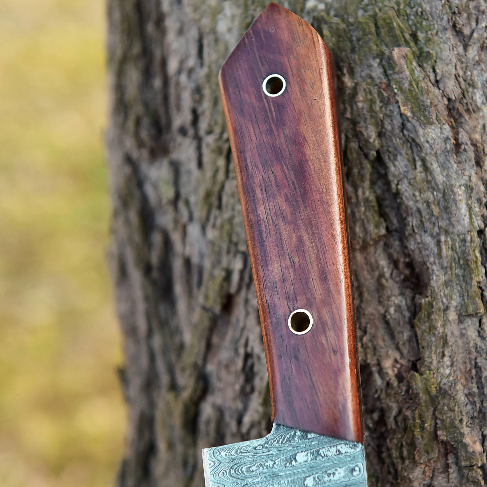 Custom Hand Forged Damascus Steel Blade Chef Knife Kitchen Knife - Image 9
