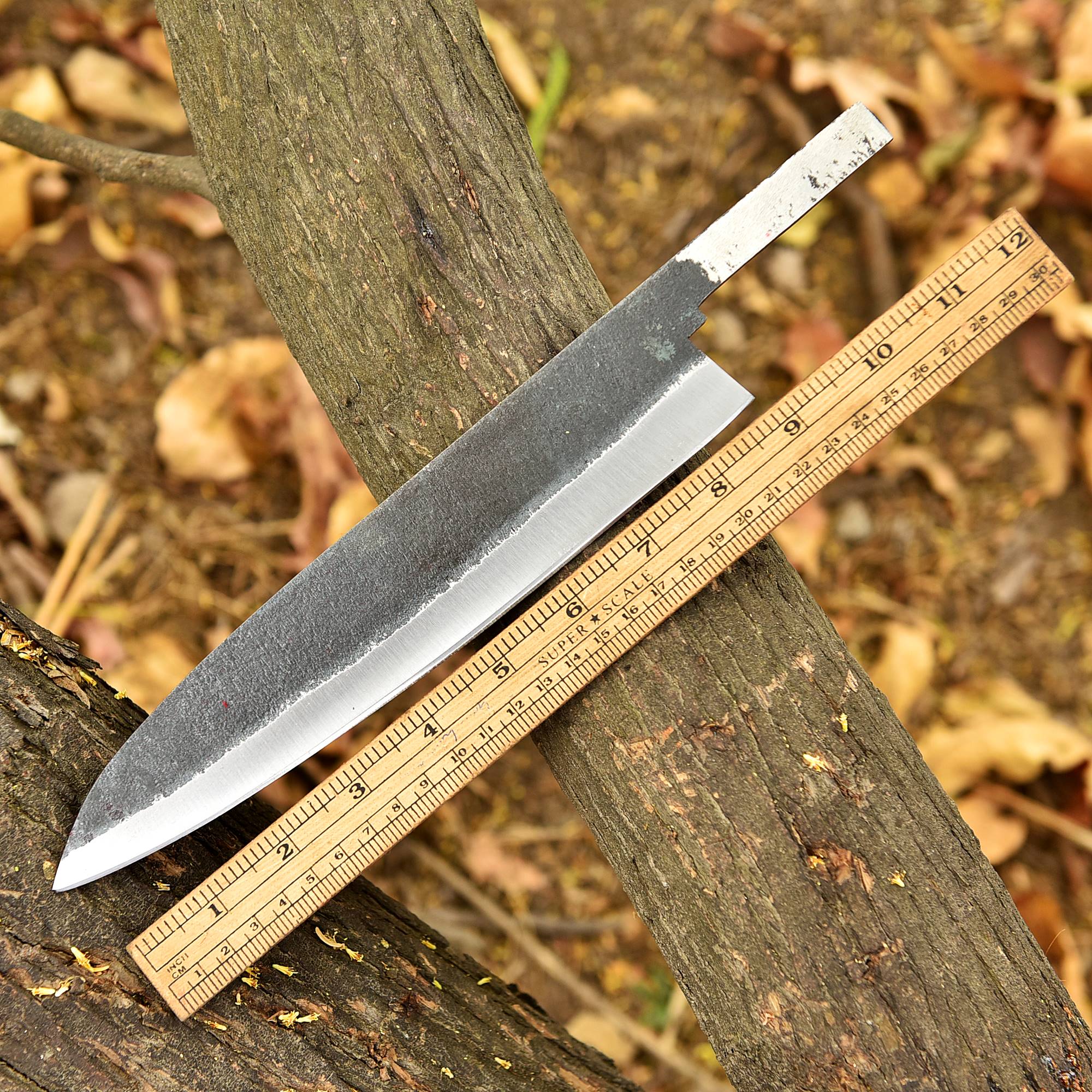 Elite Custom Forged Carbon Steel D2 Blade Bushcraft Blank Blade Knife - Image 4