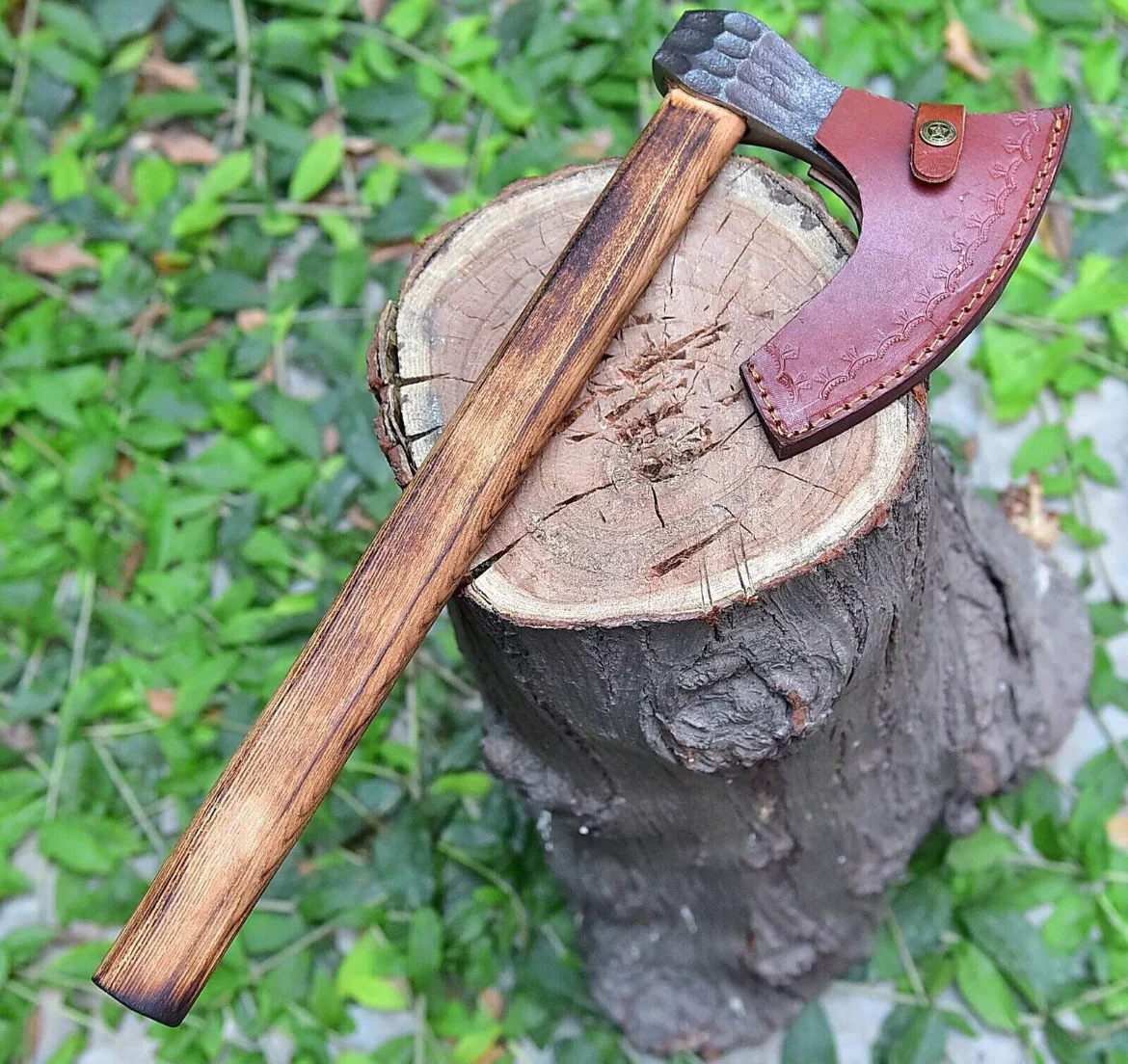 ENGRAVED RAGNAR AXE Viking Collectible - Image 5