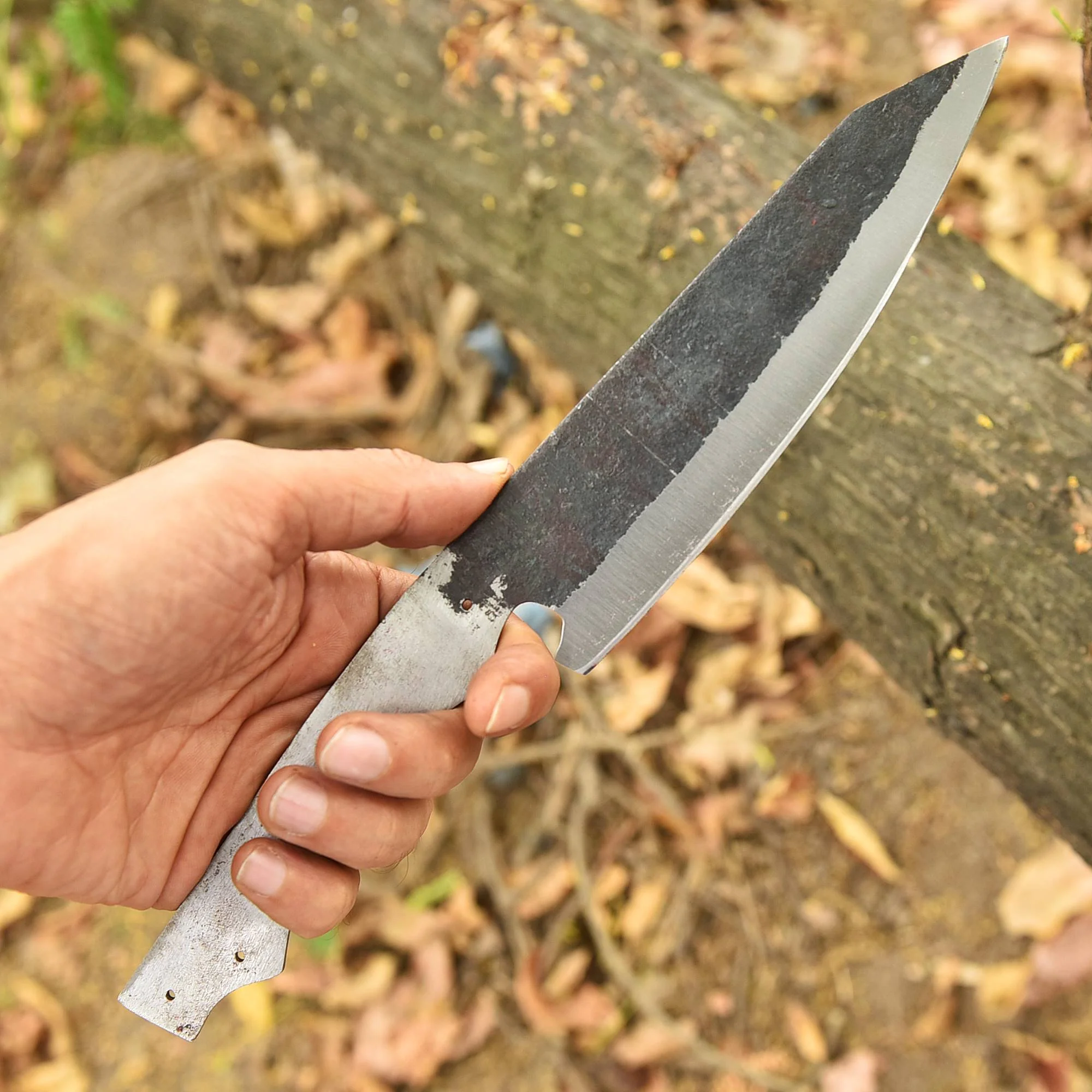 Hand Forged D2 Steel Chef Knife Blank Blade Professional Kitchen Knife - Image 3