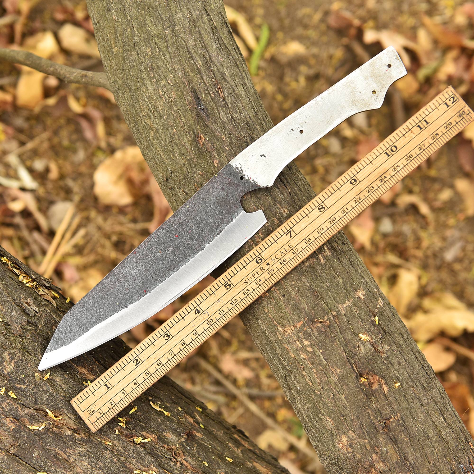 Hand Forged D2 Steel Chef Knife Blank Blade Professional Kitchen Knife - Image 4
