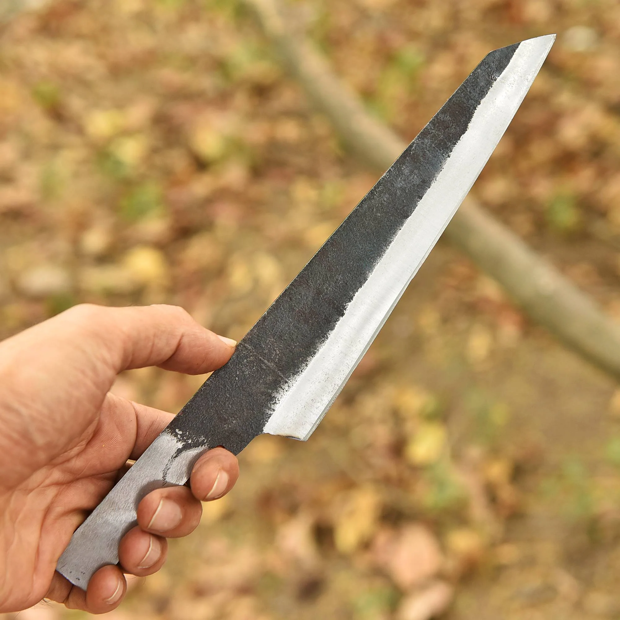 Handmade Carbon Steel D2 Blade Full Tang Multiple Purpose Blank Blade - Image 3