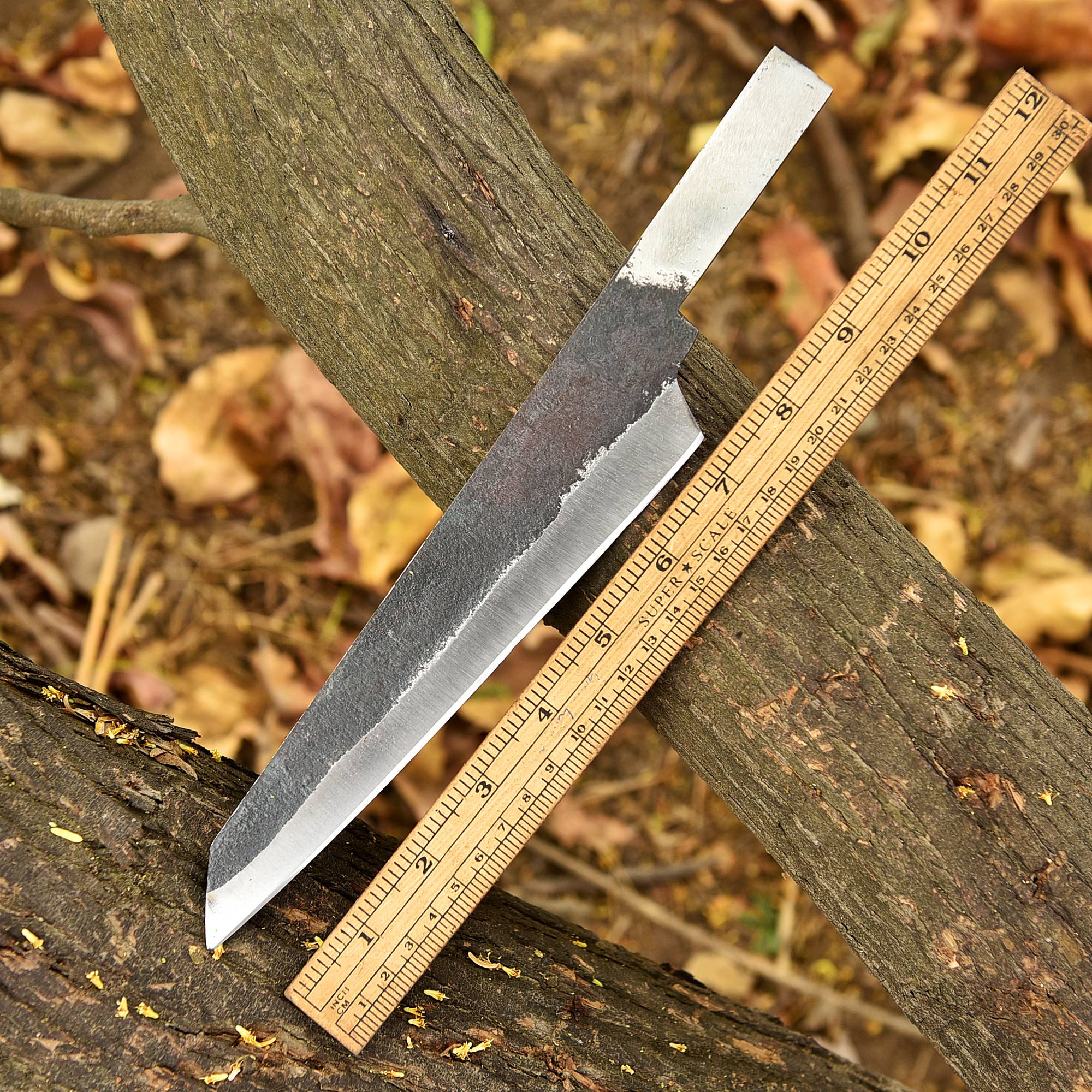 Handmade Carbon Steel D2 Blade Full Tang Multiple Purpose Blank Blade - Image 4