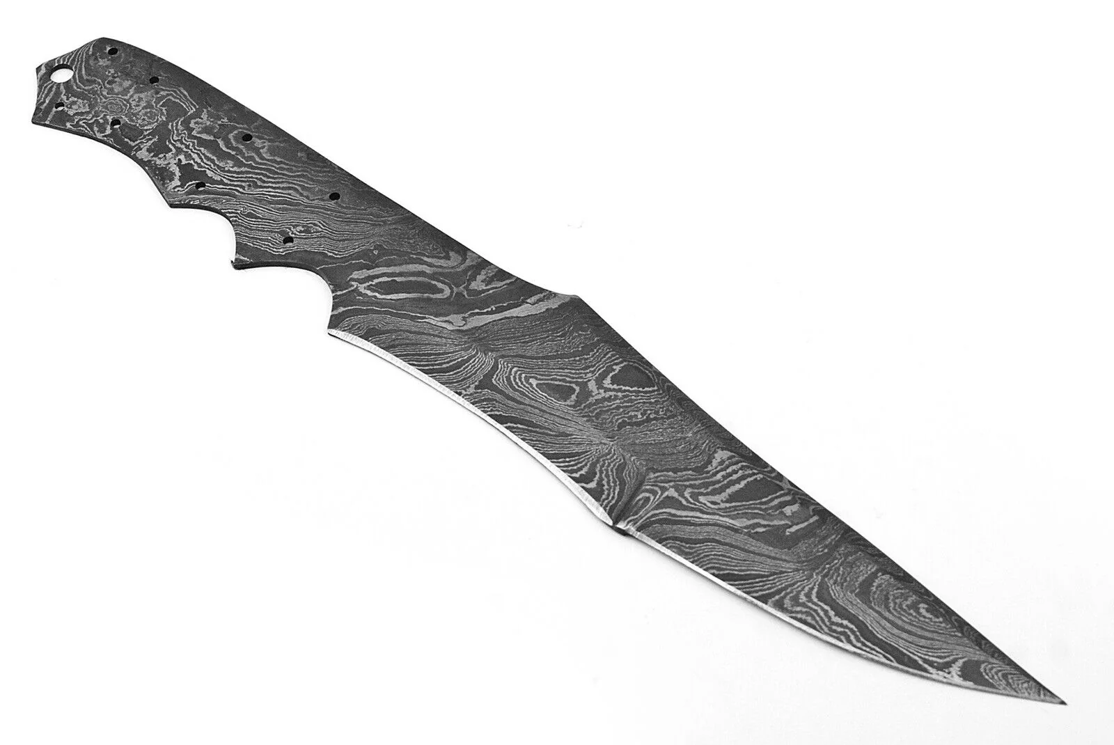 Handmade Damascus Steel Bowie Knife Full Tang Ideal Hunting Survival - Image 9
