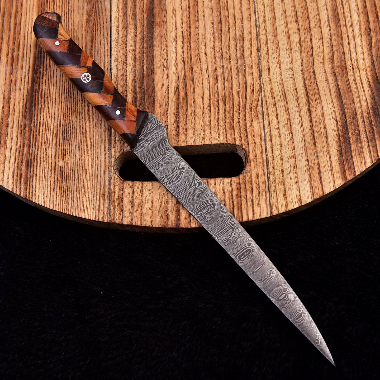 Handmade Damascus Steel Japanese Fillet Chef knife kitchen Fish knives -x-281 - Image 3
