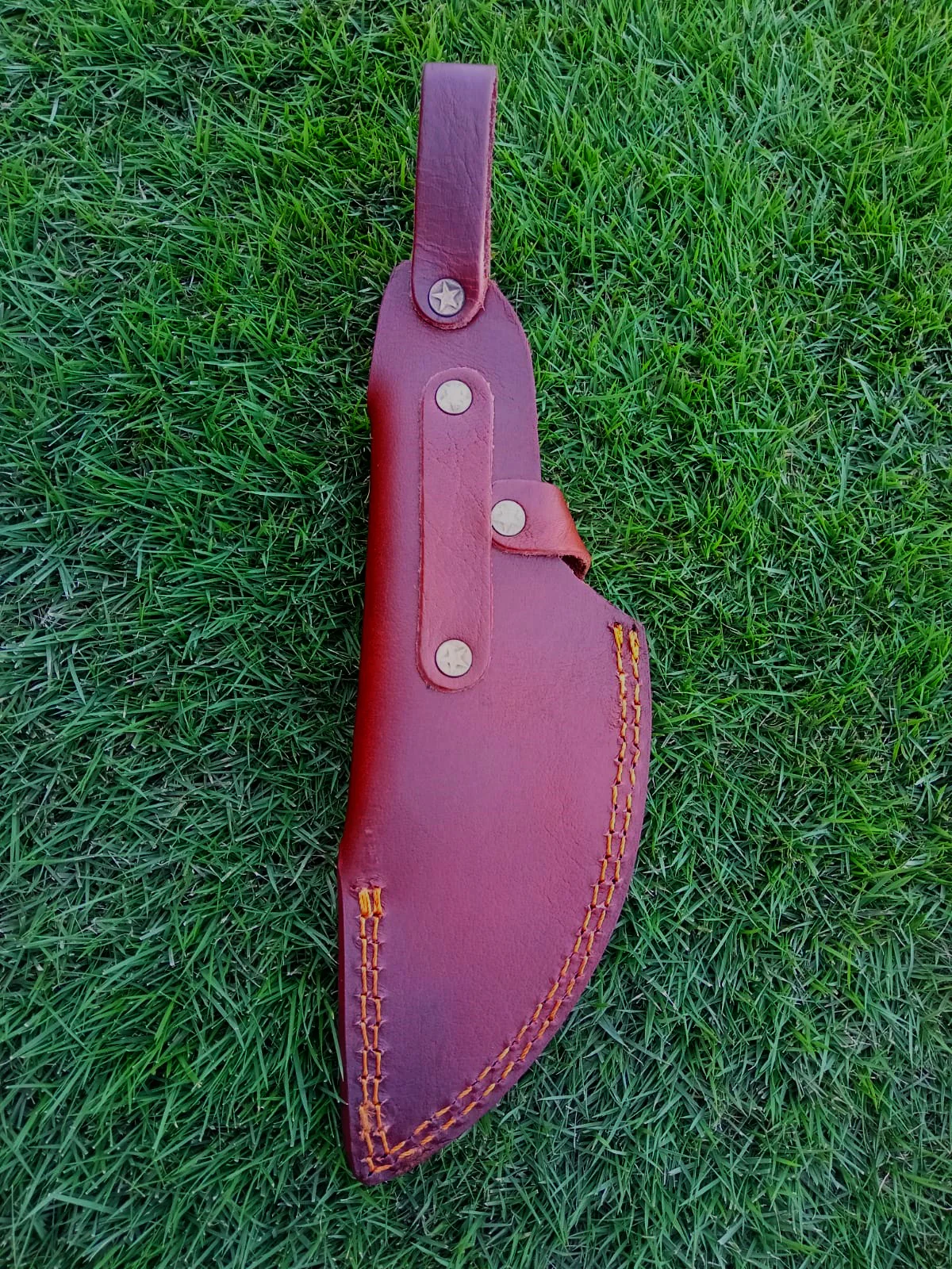 High-End EDC Leather Knife Sheath Fixed Blade Sheath Outdoor Carry - Image 13