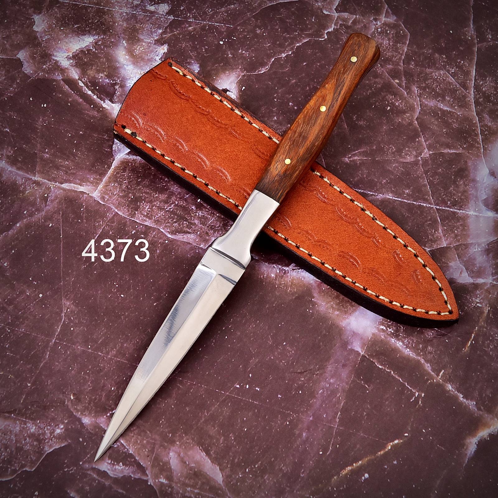 Ideal Boot knife Carbon Steel Fixed Double Edged Blade Dagger Knives Full Tang X-8 - Image 5