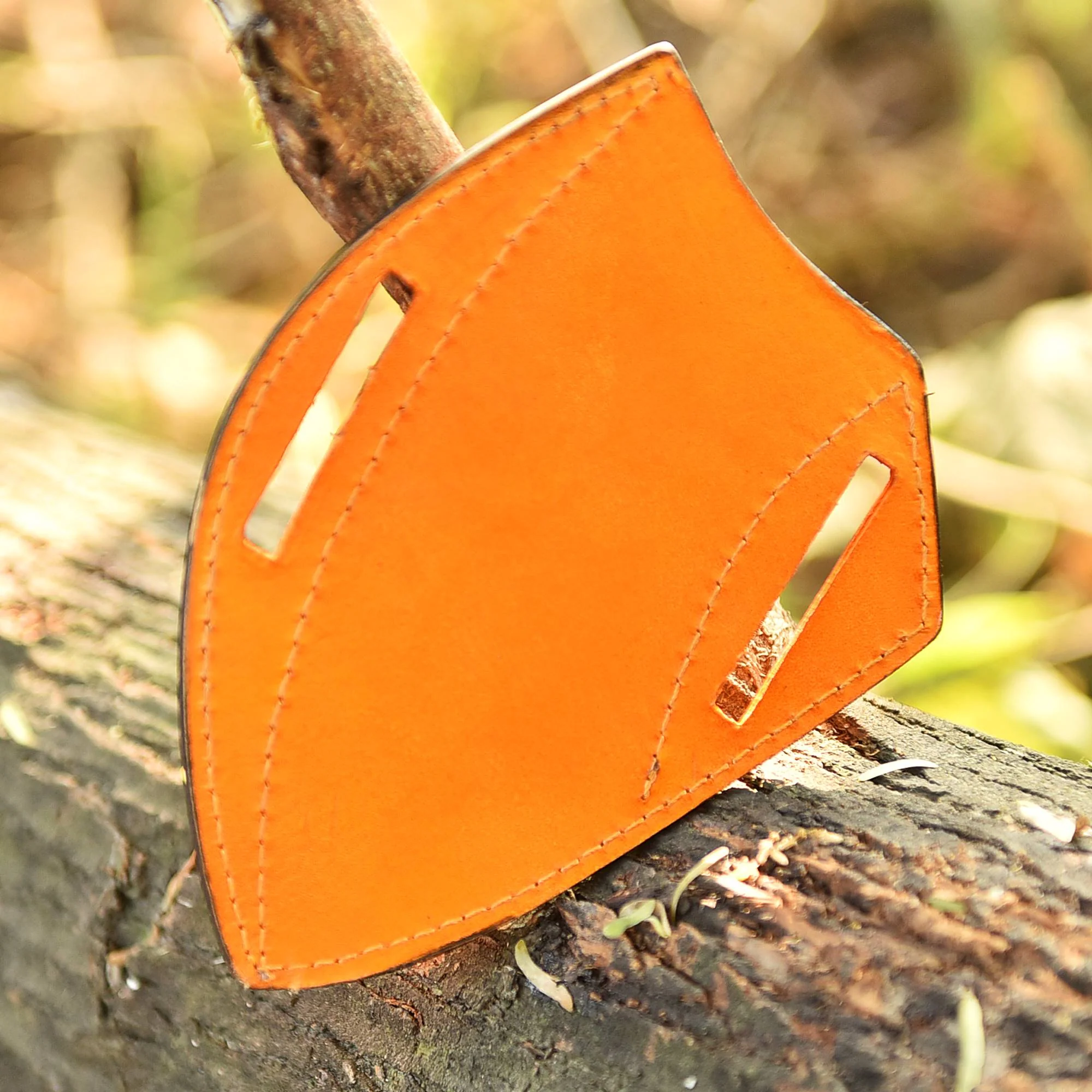 Leather Knife Sheath Pancake design ideal Fix Blade Knife -  Pocket knives - Image 3