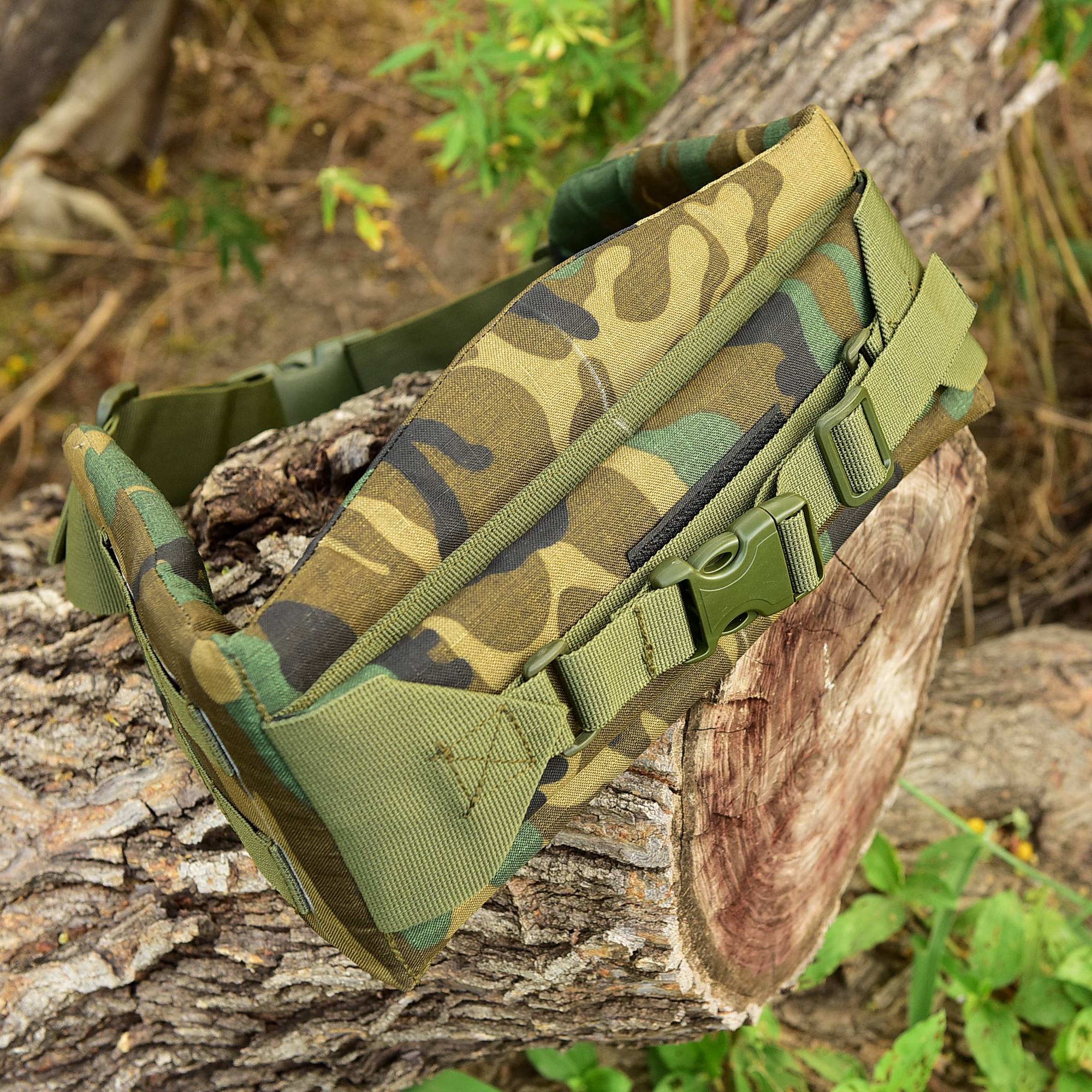 Military Alice Kidney Pad Belt & Waist Belt Camping Hunting Hiking Outdoor -Camo - Image 5