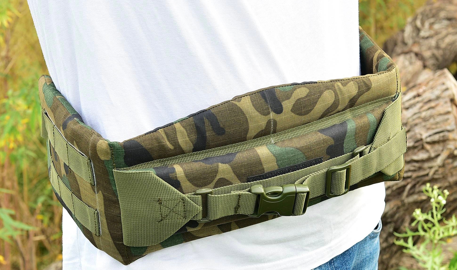 Military Alice Kidney Pad Belt & Waist Belt Camping Hunting Hiking Outdoor -Camo - Image 6