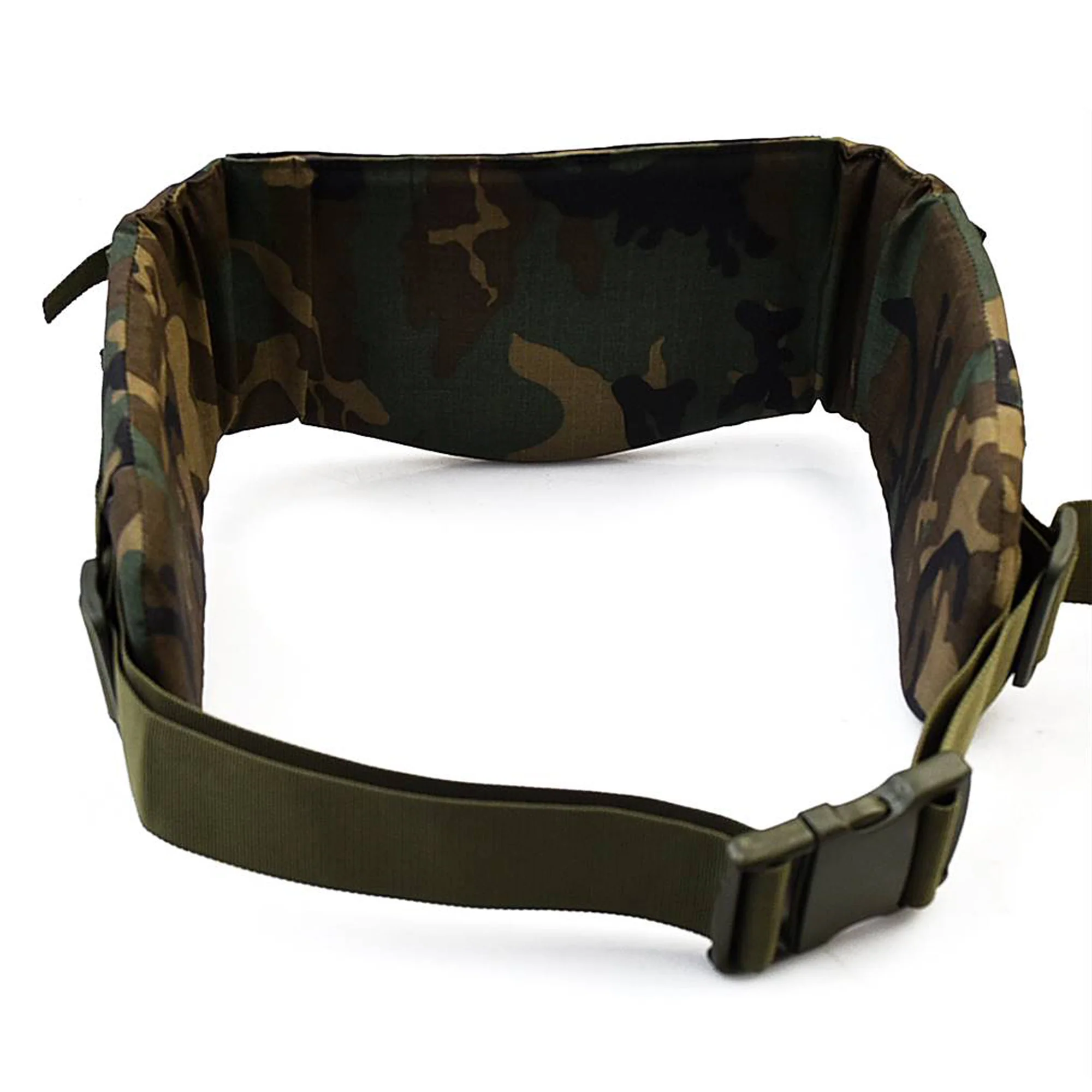 Military Alice Pack Kidney Pad With Double Strap & Waist Belt Carry 220 Lb's BagPack Camping Hiking WoodLand Camo - Image 4