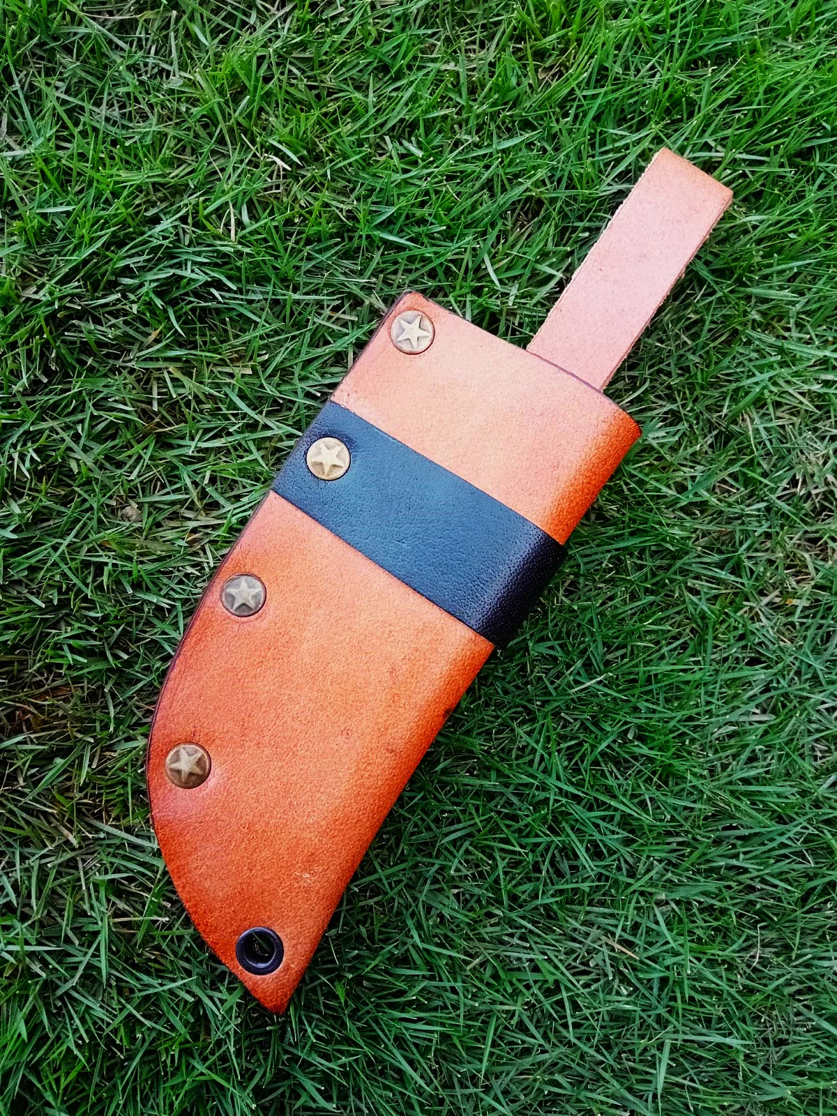 Premium Cowhide Leather Knife Sheath Belt Carry Fixed Blade Sheath - Image 16