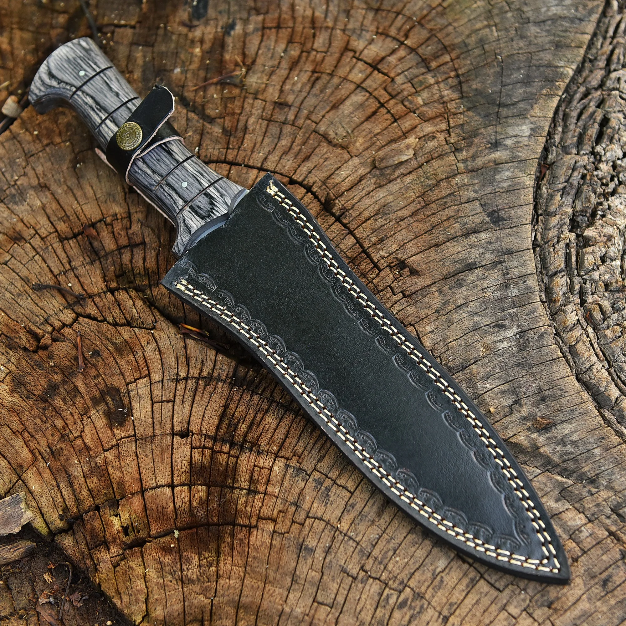 Resident Evil 4 Leon Kennedy Movie Replica EDC Hunting Outdoor Knife - Image 5