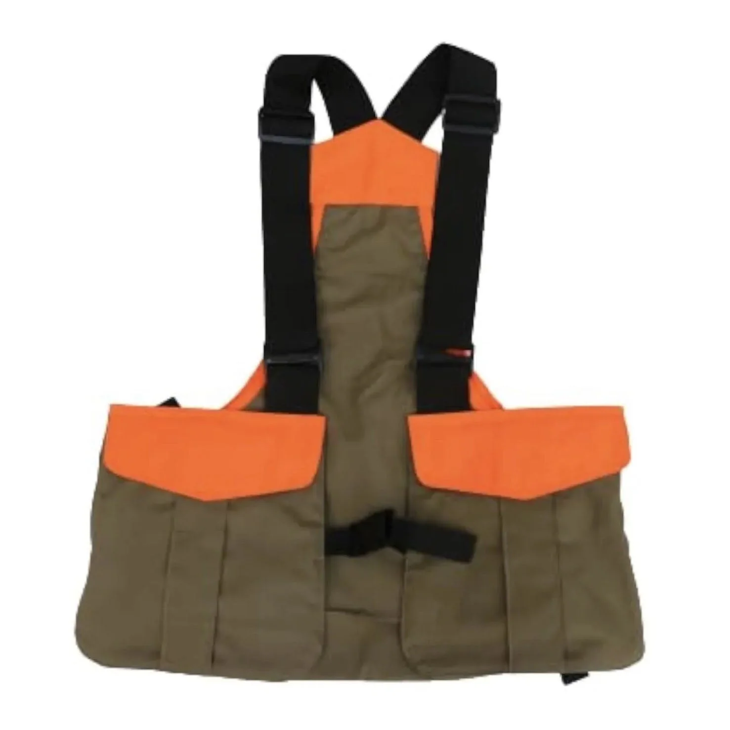 Upland Hunting Strap Vest-Waxed Water Proof Canvas Hunting Vest - Outdoor Camping Fishing Utility - Image 3