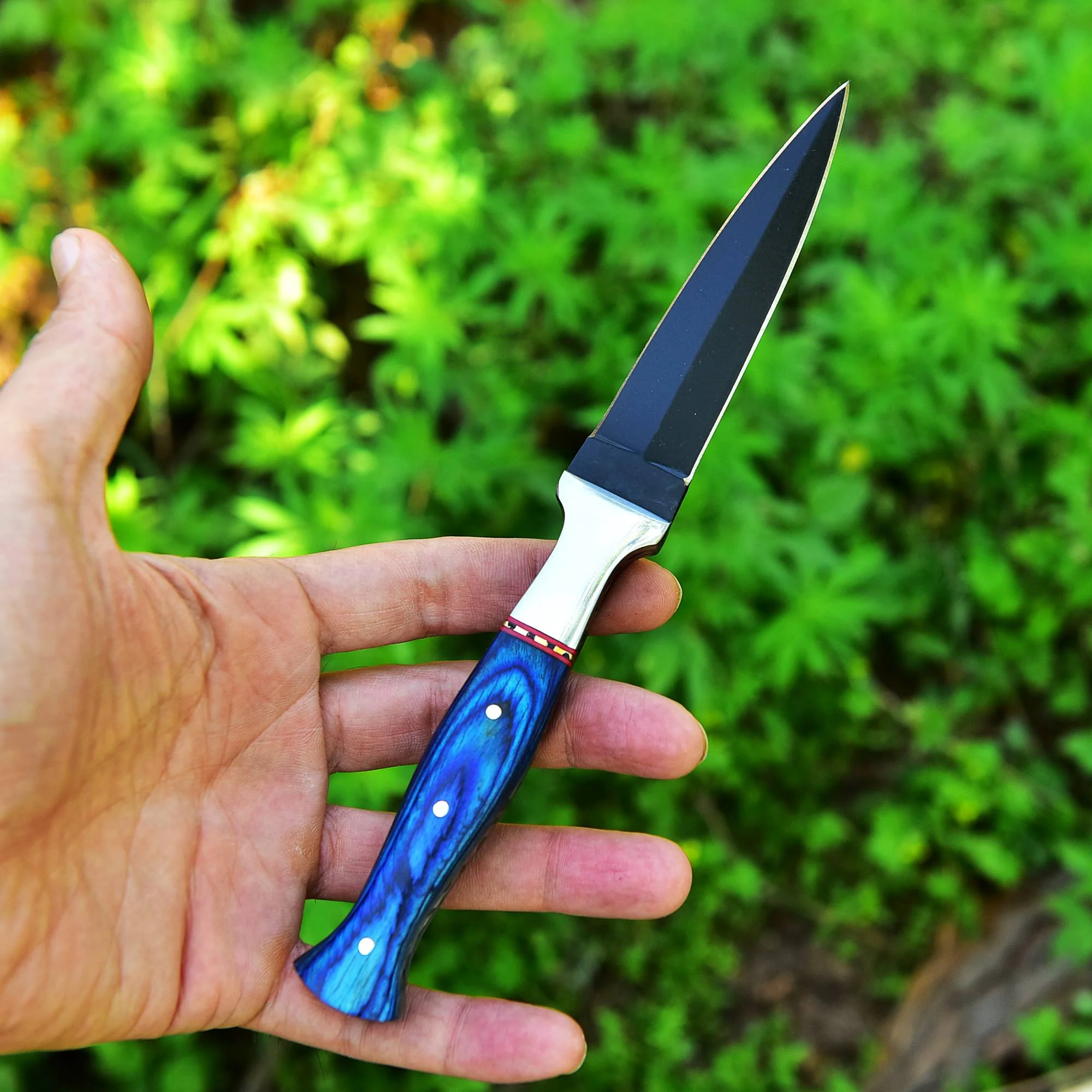 V42 Dagger 440 Replica US Special Forces WWII Fixed Knife - Image 6